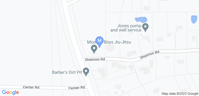 Map to Mooney Boys Jiu-Jitsu
